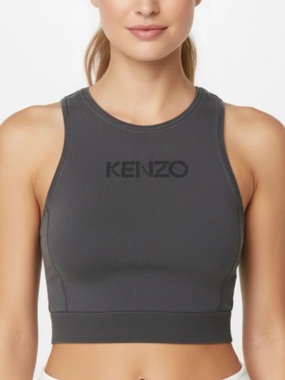 KENZO | Logo Cotton Crop Top Sz M